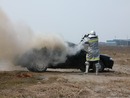ATV car fire