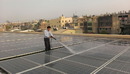 Wash the solar panels